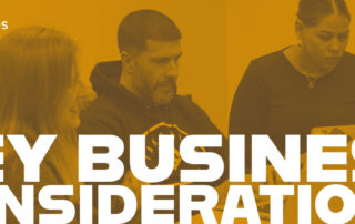 Key Business Considerations blog post header image